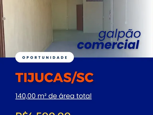 Imagem: Galpão Comercial para Aluguel Tijucas