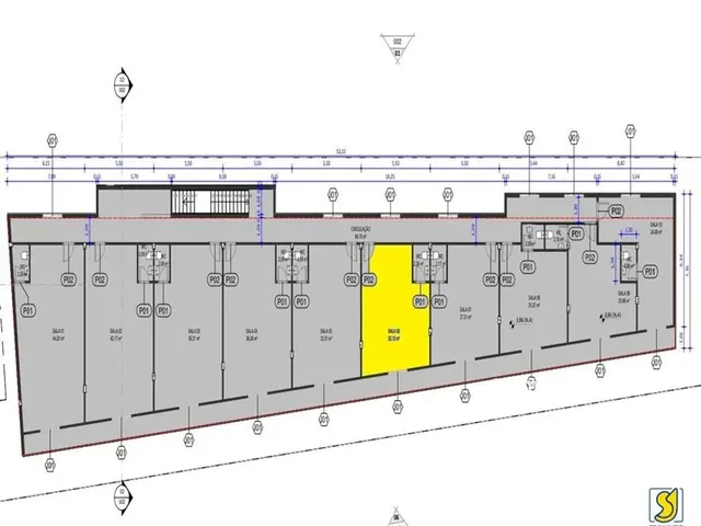 Imagem 4: Sala para 1ª Locação na Av. Benjamin Brasil