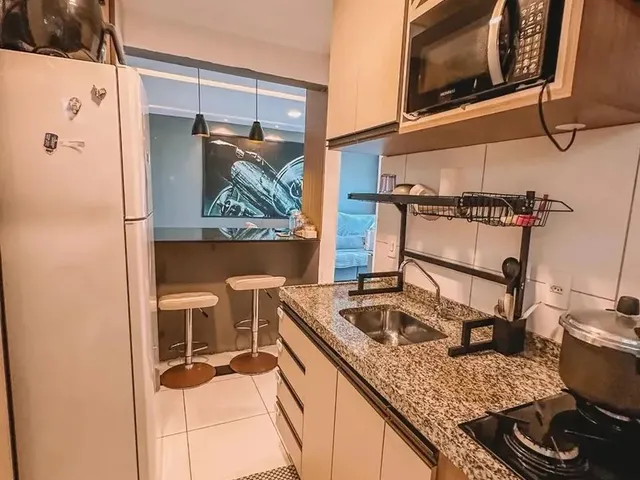 Imagem 4: Oferta!! Apartamento 2/4 Suite, Varanda Andar Alto C/ Elevador - Cond. Parque dos Jatobas