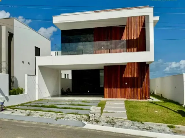 Imagem: A casa possui 4 Dormitórios, 3 Suítes, 4 Banheiros, 3