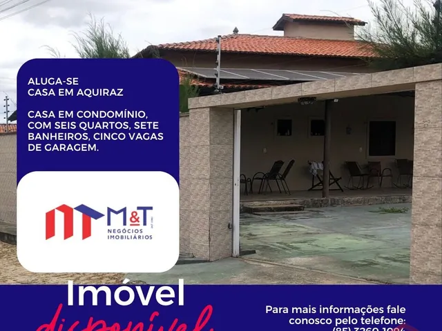 Imagem: Casa para alugar no bairro Camará - Aquiraz/CE