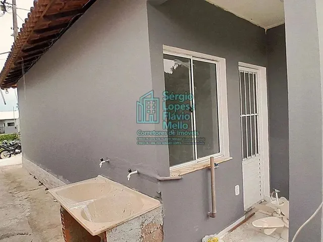 Imagem 2: Itaboraí -Linda Casa 2 Quartos 1 Suíte com Terreno de 250M² !! Financiada Fla(Iv169Iv