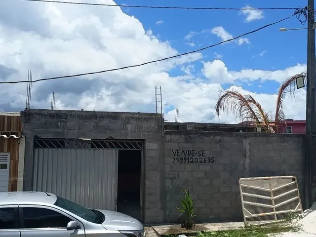 Imagem: Casa de Laje Toda Murada em Fase de Acabamento