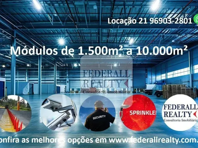 Imagem: Galpão para Alugar, 1514 M² por R$ 52.618,35/Mês
