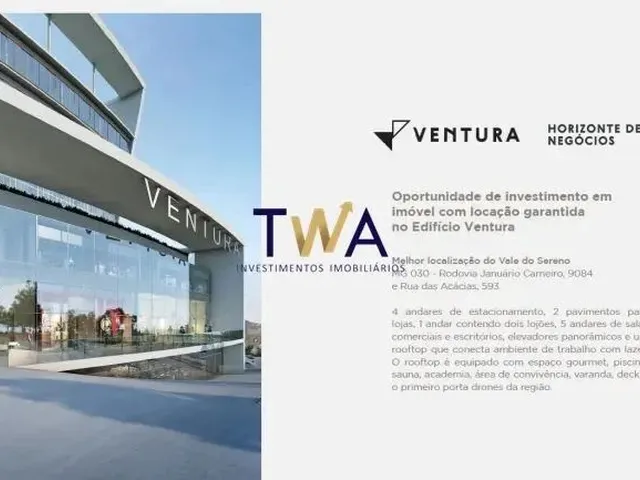 Imagem 2: Sala Comercial Nº 302 104M² no Vale do Sereno - Nova Lima