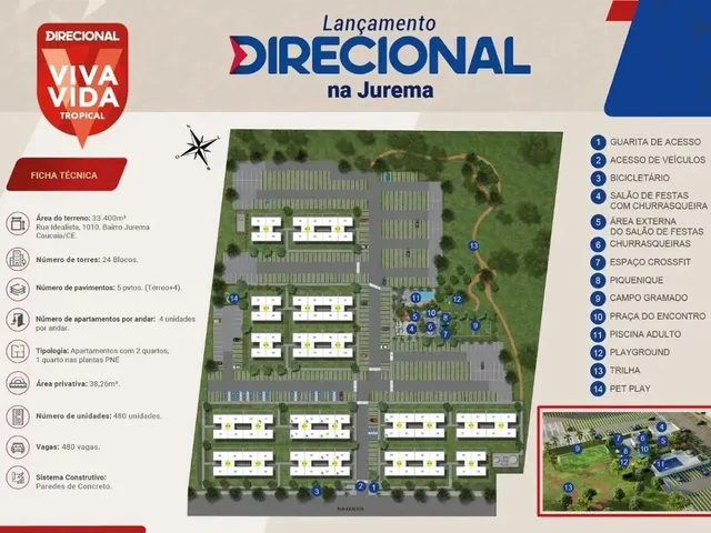 Imagem 16: Apartamentos na Jurema, Proximo a Av. Dom Almeida Lustosa! Cód. 1Er6N3E