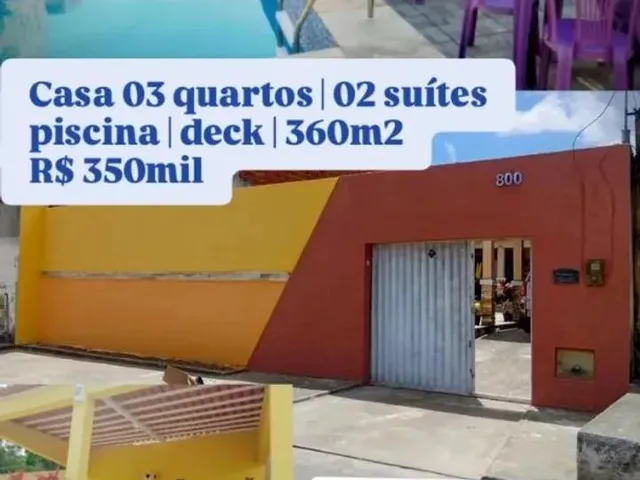 Imagem 1: Casa com Piscina em Maracanaú