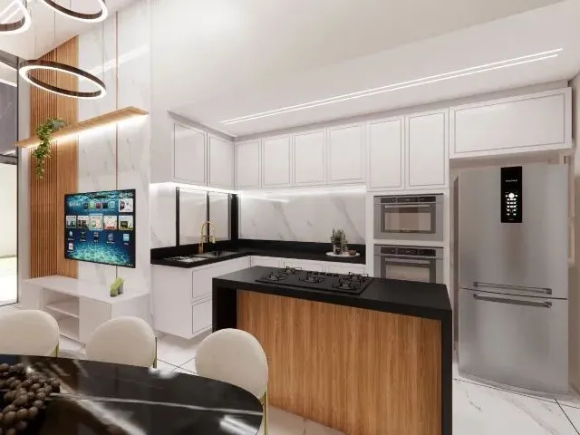 Imagem: Casa Plana com Três Suítes no Eusébio