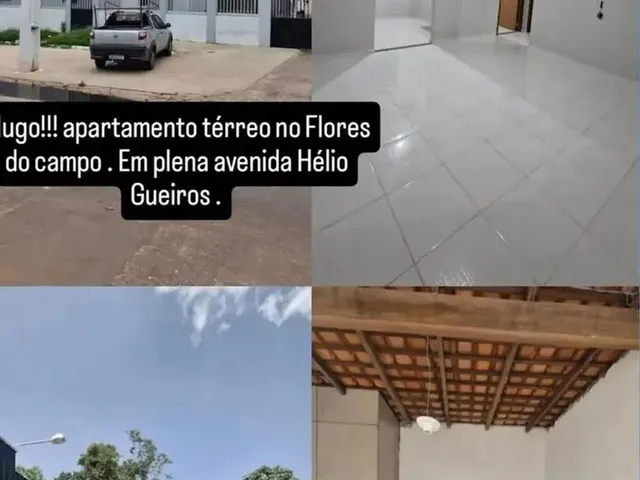 Imagem: Alugo Apartamento Térreo no Flores do Campo