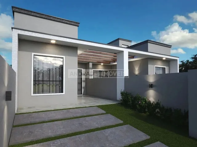 Imagem: Casa Geminada em Construção