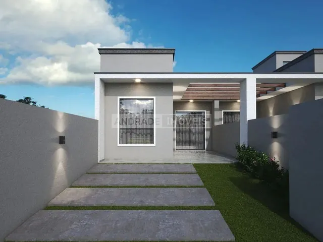 Imagem 2: Casa Geminada em Construção