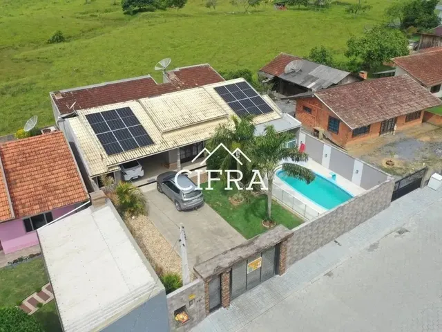 Imagem 11: Casa de Alvenaria - Venda - 03 Dormitórios - 220M2 - Semi Mobiliada - Piscina - Riachuelo