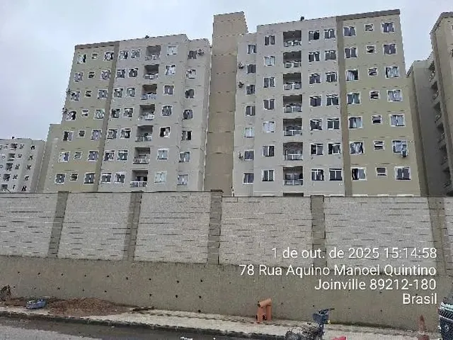 Imagem: O apartamento possui 2 Dormitórios, 1 Banheiro, 1 Vaga na