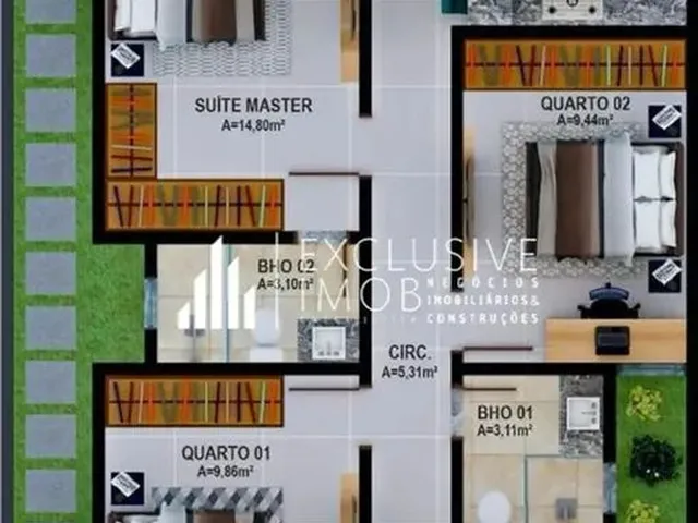 Imagem 5: Imóvel para Aluguel e Venda Tem 110 Metros Quadrados com 3 Quartos em Centro - Ananindeua