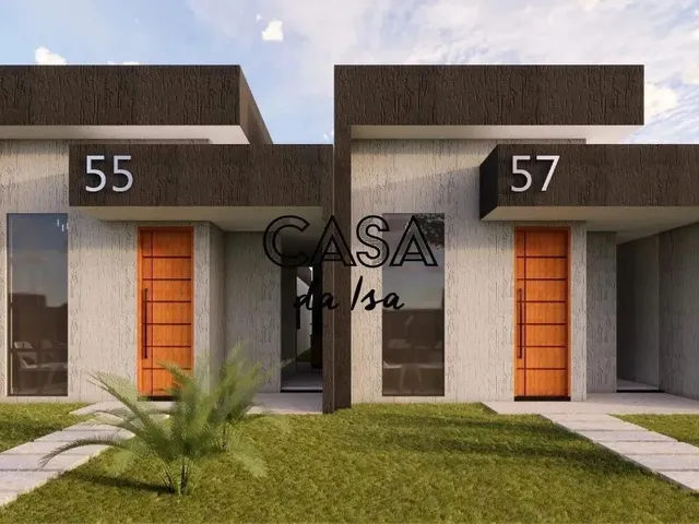 Imagem: Casa com 2 Quartos, em Construção, no