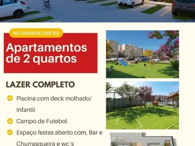 Imagem: Apartamento 2 Quartos no Dirceu Entrada