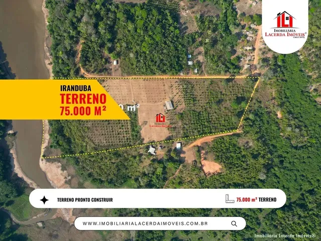 Imagem 1: Terreno com 75.000 M² em Iramdunda / Terreno com 75.000 M² Há 3Km da Cidade De
