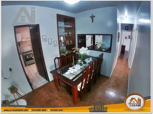 Imagem 3: Apartamento com 3 Dormitórios À Venda, 102 M² - Cidade dos Funcionários - Fortaleza/Ce