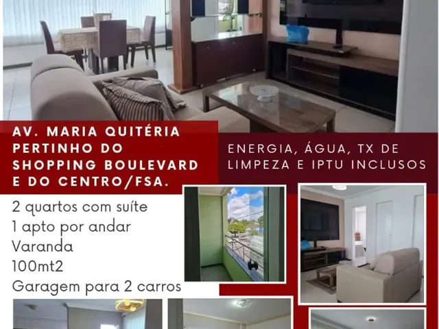 Imagem: Alugo Apartamento Amplo Mobiliado Primo