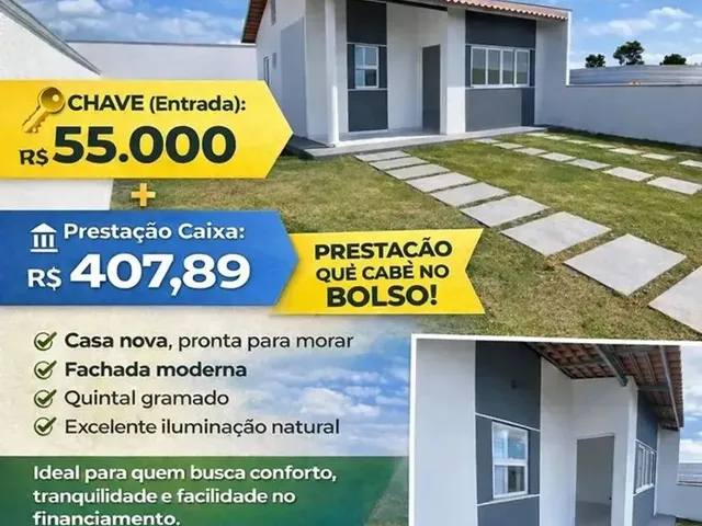 Imagem: 031- Chave de Casa Nova em Condominio Fechado