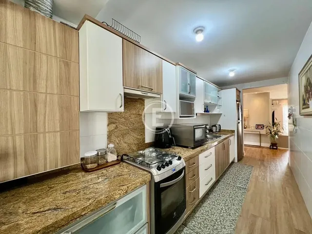 Imagem: O apartamento na cobertura possui 3 Dormitórios, 1 Suíte,