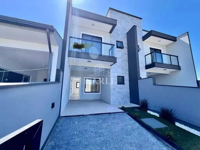 Imagem 1: Sobrado Novo, com 2 Dormitórios, Sendo 1 Suíte, de 85 M² Forquilhas - São José