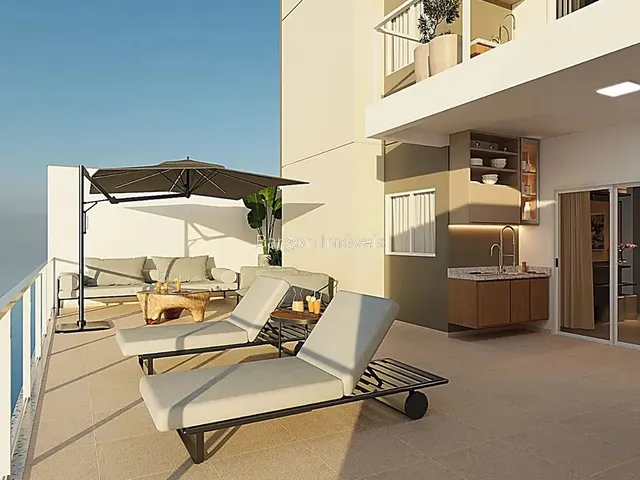 Imagem: Apartamento Garden com 2 Quartos Sendo 1