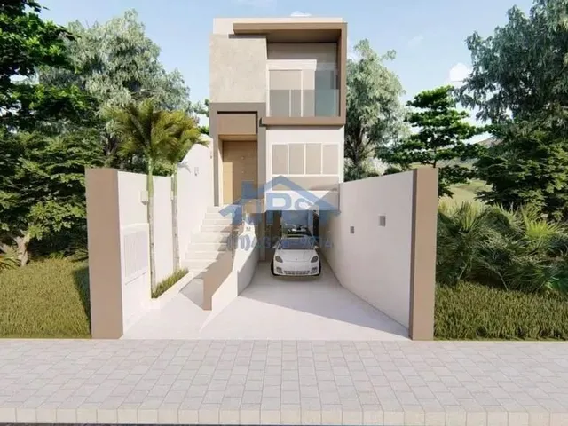Imagem: A casa possui 3 Dormitórios, 1 Banheiro, 3 Vagas na