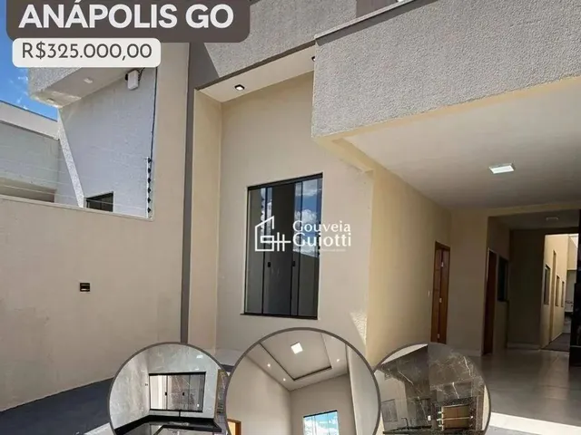 Imagem: A casa possui 3 Dormitórios, 1 Suíte, 2 Banheiros, 93m²