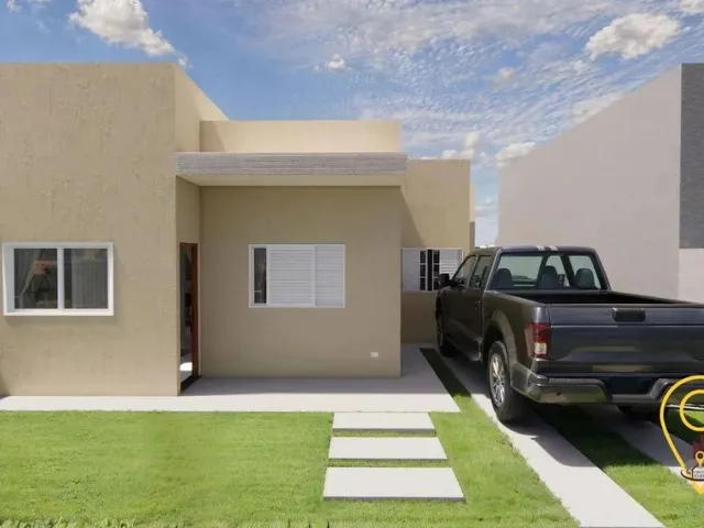 Imagem: A casa possui 2 Dormitórios, 1 Banheiro, 1 Vaga na garagem