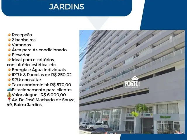 Imagem: Centro Comercial para Aluguel Possui 65