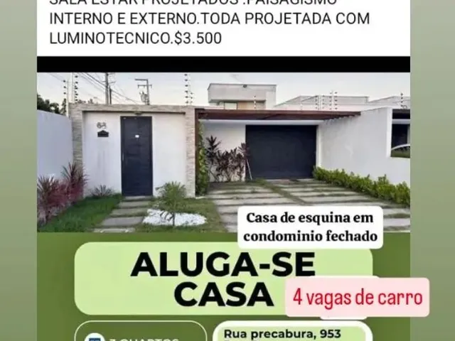 Imagem 1: Alugo Casa Super Linda Bem Pertinho Porto das Dunas