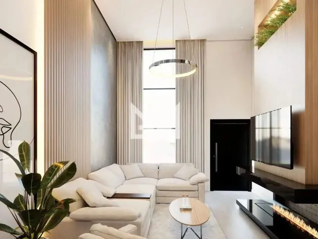 Imagem 3: Casa Térrea Moderna com 3 Suítes À Venda no Condomínio Cyrella