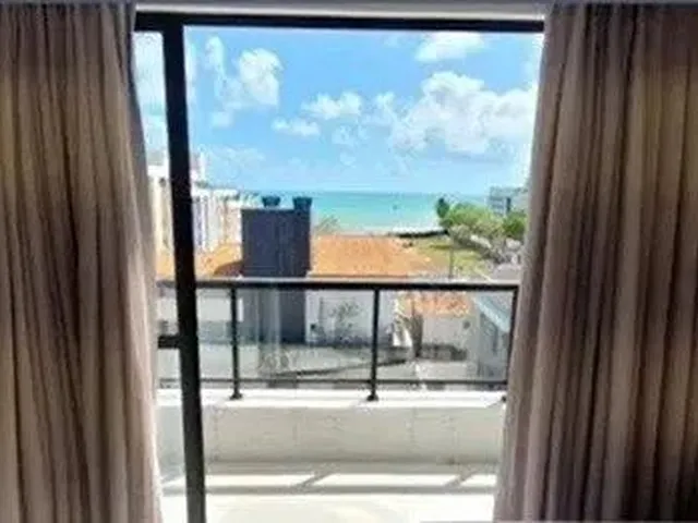 Imagem: Flat Nascente com Varanda - 100M do Mar