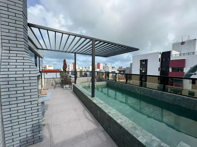 Imagem 10: Flat Cobertura Duplex com Hidromassagem na Praia no Bessa em João Pessoa - Pb
