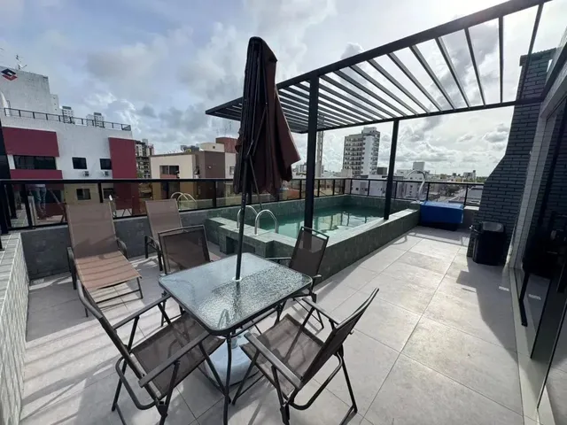 Imagem 5: Flat Cobertura Duplex com Hidromassagem na Praia no Bessa em João Pessoa - Pb