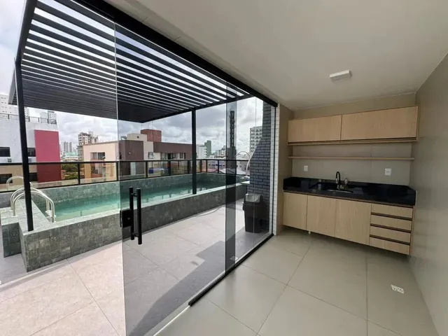 Imagem 3: Flat Cobertura Duplex com Hidromassagem na Praia no Bessa em João Pessoa - Pb