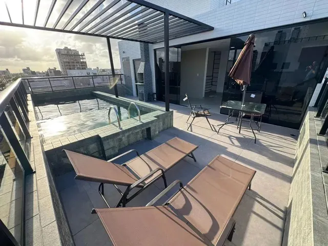 Imagem 11: Flat Cobertura Duplex com Hidromassagem na Praia no Bessa em João Pessoa - Pb