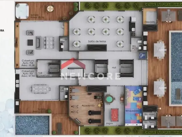 Imagem 14: Apartamento em Rua Otávio Novais - Poço - Cabedelo/Pb