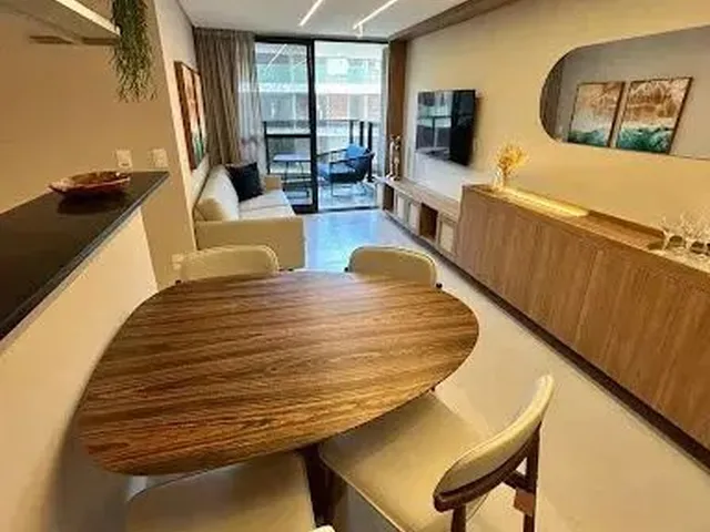 Imagem: Apartamento Mobiliado e Pé na Areia, em