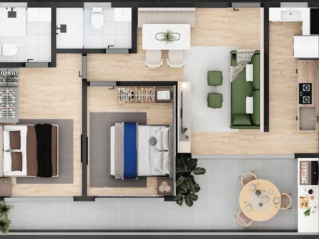 Imagem 11: Apartamentos em Capim Macio Preço de Oportunidade