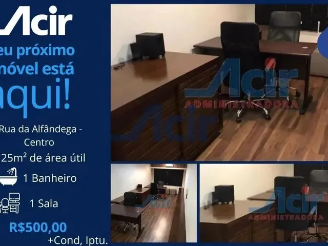 Imagem: Sala Comercial com Banheiro para Venda e
