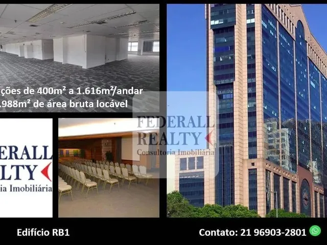 Imagem: Aluguel Salas Comerciais Edifício Rb1