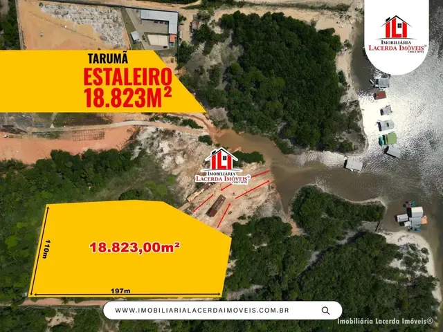 Imagem: Terreno no Tarumã as Margens do Rio Medindo