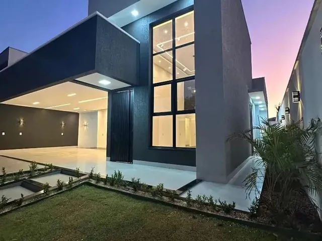 Imagem: A casa possui 4 Dormitórios, 4 Suítes, 5 Banheiros, 4