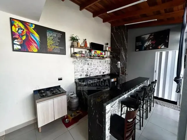 Imagem 6: Casa Mobiliada com Piscina e 3 Suítes no Jd. Oriental em Maringá Pr, Financiamento