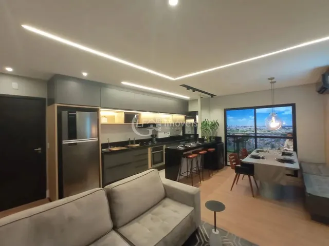 Imagem: O apartamento possui 2 Dormitórios, 1 Banheiro, 1 Vaga na