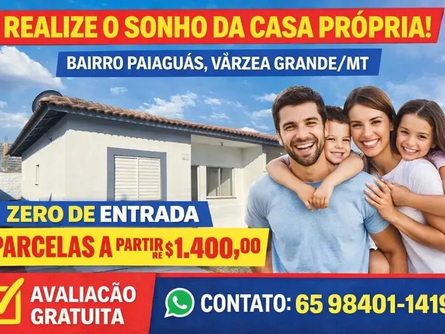 Imagem: Realize Seu Sonho da Casa Própria - Paiaguas