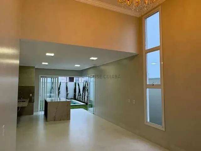 Imagem 8: Linda Casa Térrea Estilo Neoclássica À Venda no Condomínio Florais Chapada