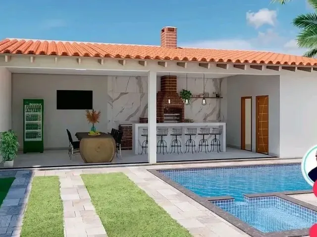 Imagem 14: Lote + Casa + Piscina no Condomínio Construa Sem Dor de Cabeça!